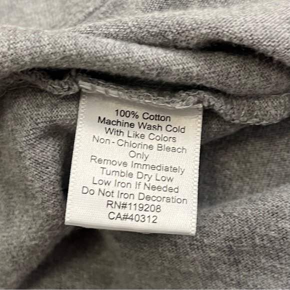 Philadelphia 76ers Shirt Mens Large Gray Red Mitchell & Ness Logo Basketball NBA - Picture 4 of 9